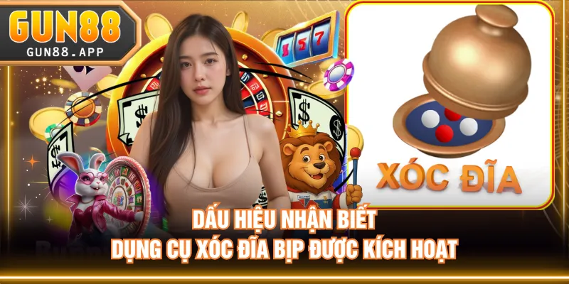 Dấu hiệu nhận biết dụng cụ xóc đĩa bịp được kích hoạt